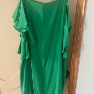 Amanda Uprichard Vibrant Green Mini Dress
